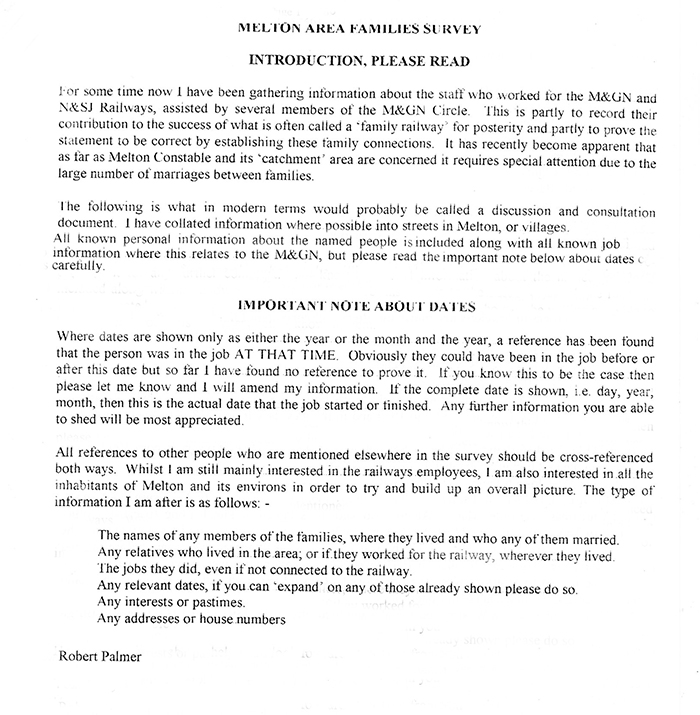 Family Surveys Introduction