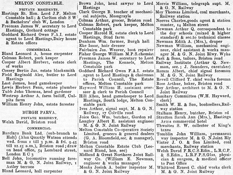 Kelly's 1922