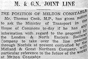 584 LNER takeover info request 15Jul1936