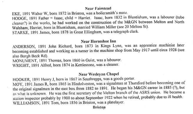 Briston survey