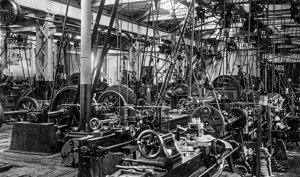 Machine shop 1909