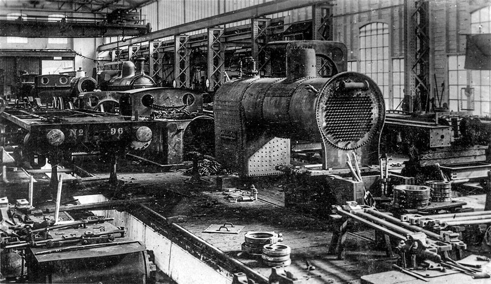 Loco fitting shop 1909