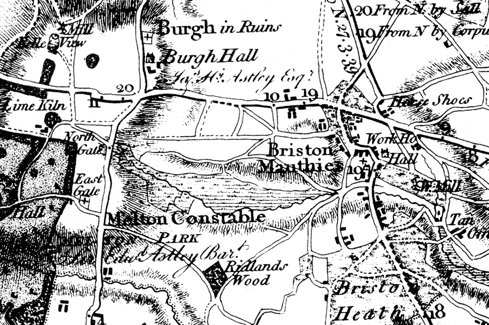 Fadens map 1797