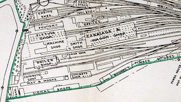 Works map 3th December 1948