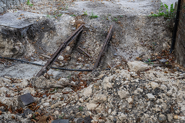 Narrow gauge track 24th August 2025