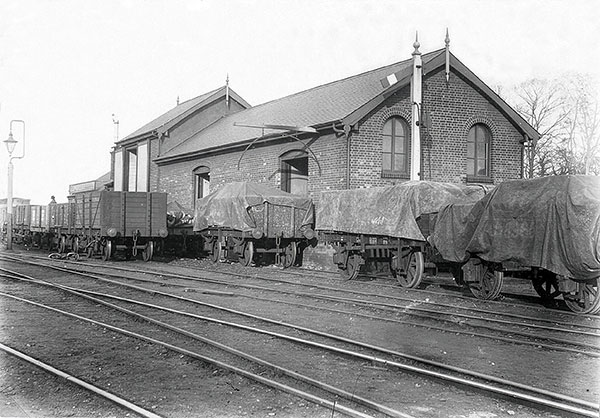 Melton Constable goods shed c.1938