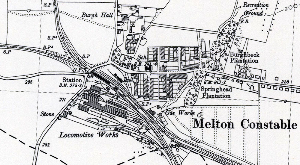 Meltoon Constable map 1950