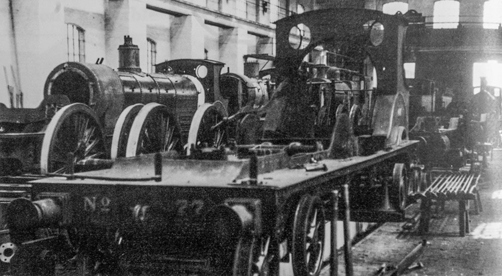 Class A Beyer Peacock under repair