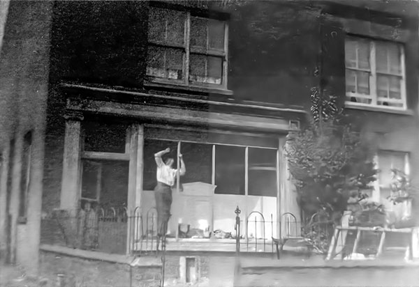 Jack Simmonds fish & chip shop, Burgh Beck Road c.1925
