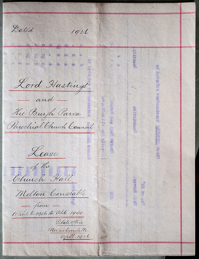 St Maty Lease 1926-1940