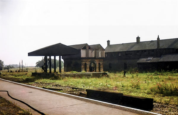 Coaling station and offices Thursday 12th August 1965