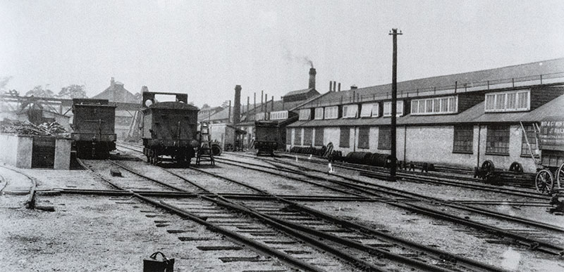 Rear of the works June 1929