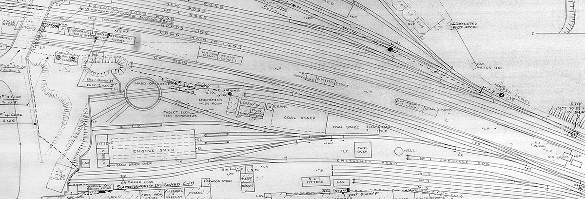 M&GN Station Map 29th May 1959