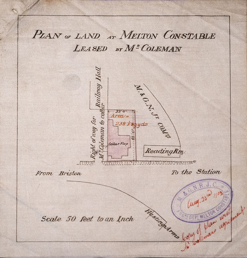 495 Colman lease plan 23rd August 1903