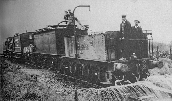 Weed killer train c.1920