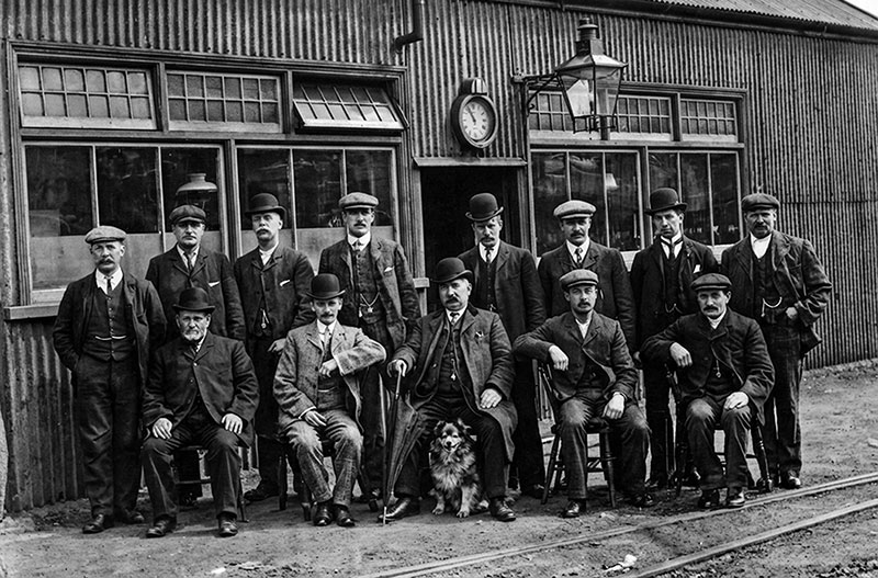 578 Running Shed Footplate Staff