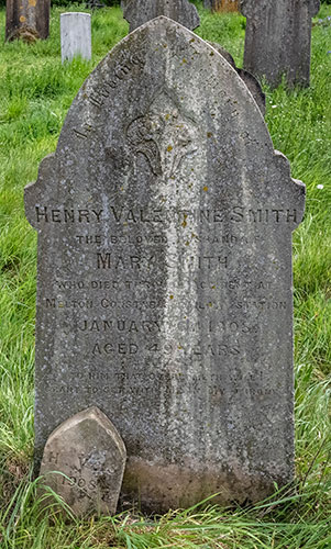Henry Valentine Smith gravestone