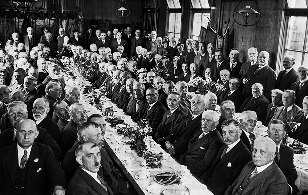 William Marriott tea for old staff 1933